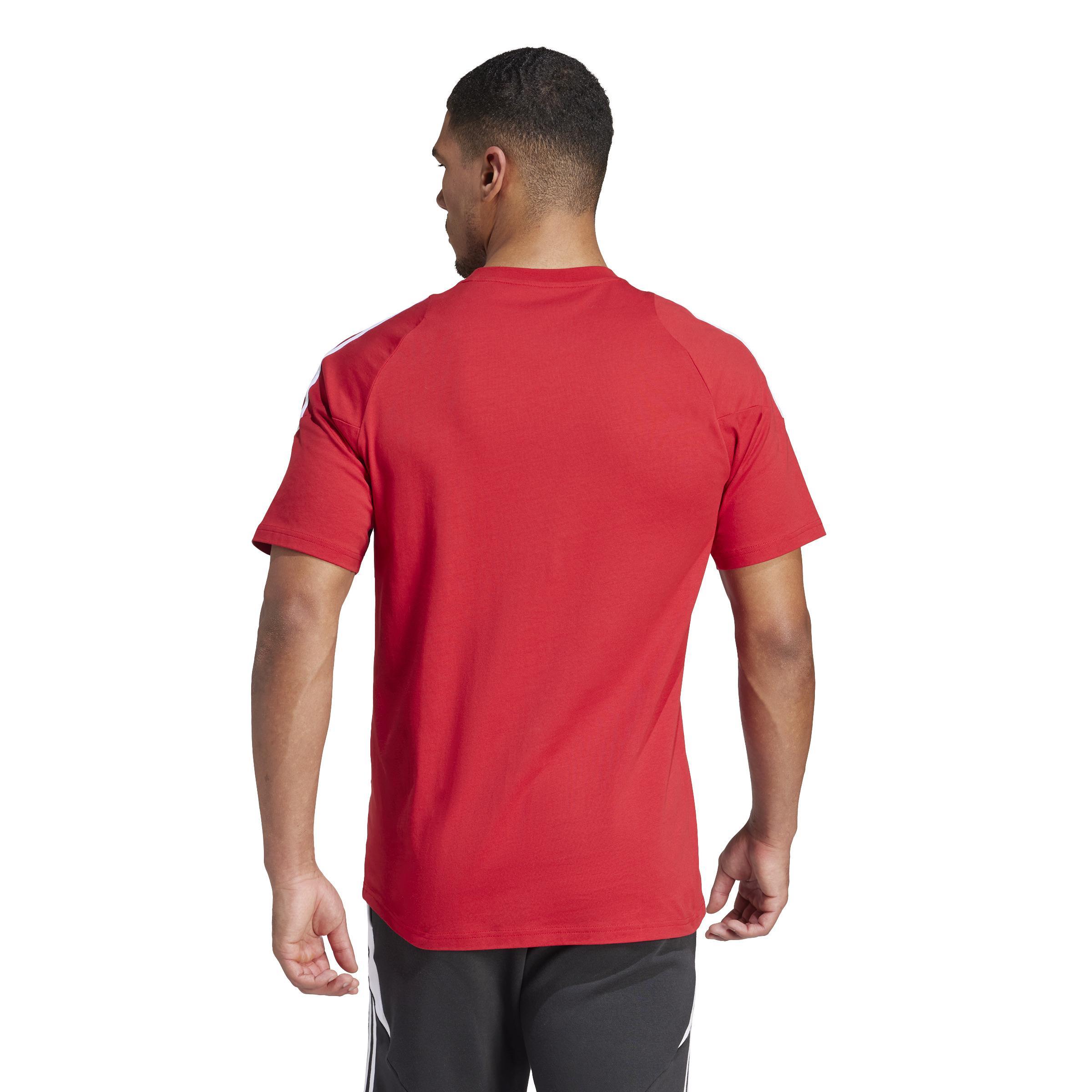 ADIDAS TIRO 24 T-SHIRT COTONE UOMO ROSSO IR9349