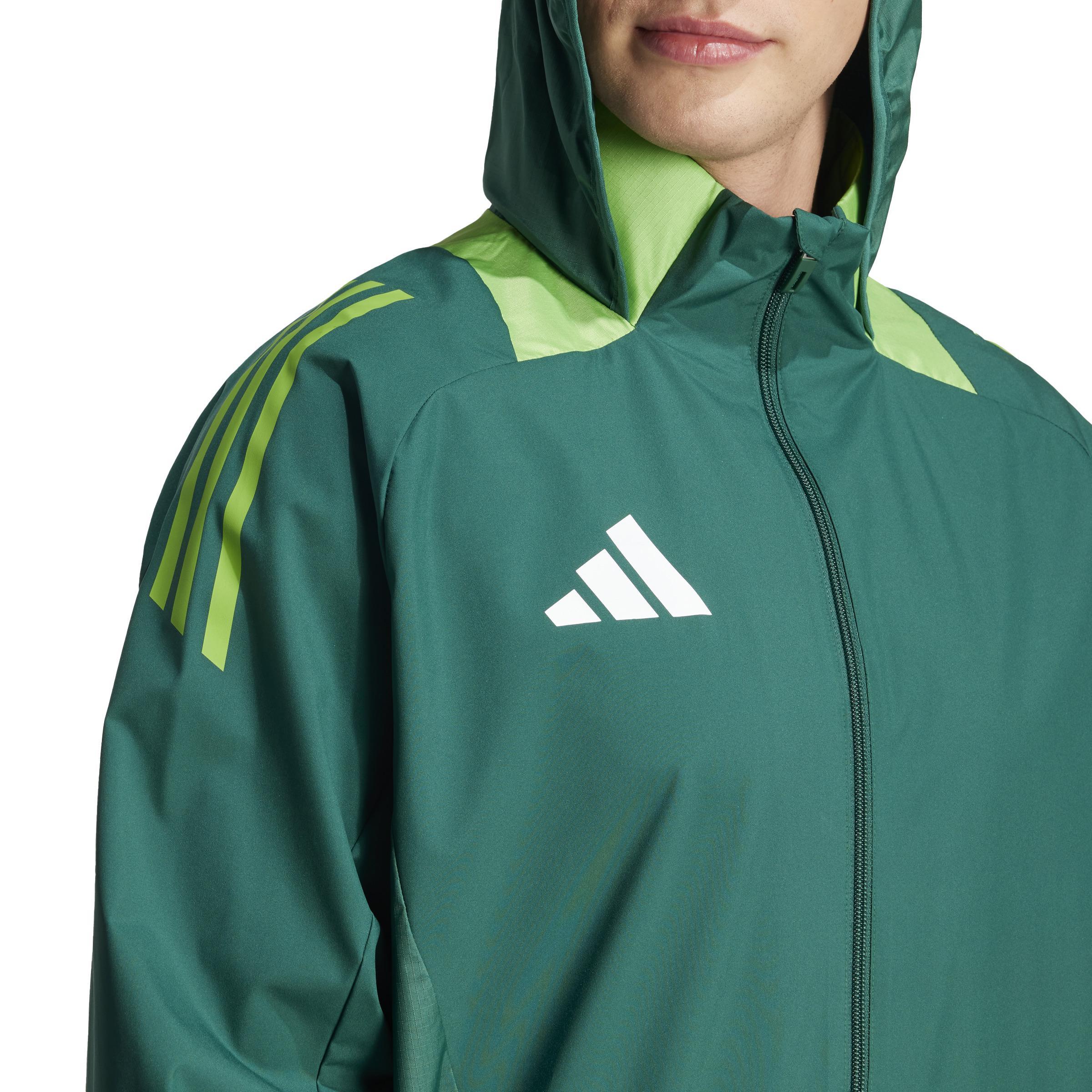 ADIDAS TIRO 24  GIACCA ANTIPIOGGIA ANTIVENTO UOMO VERDE IR9521