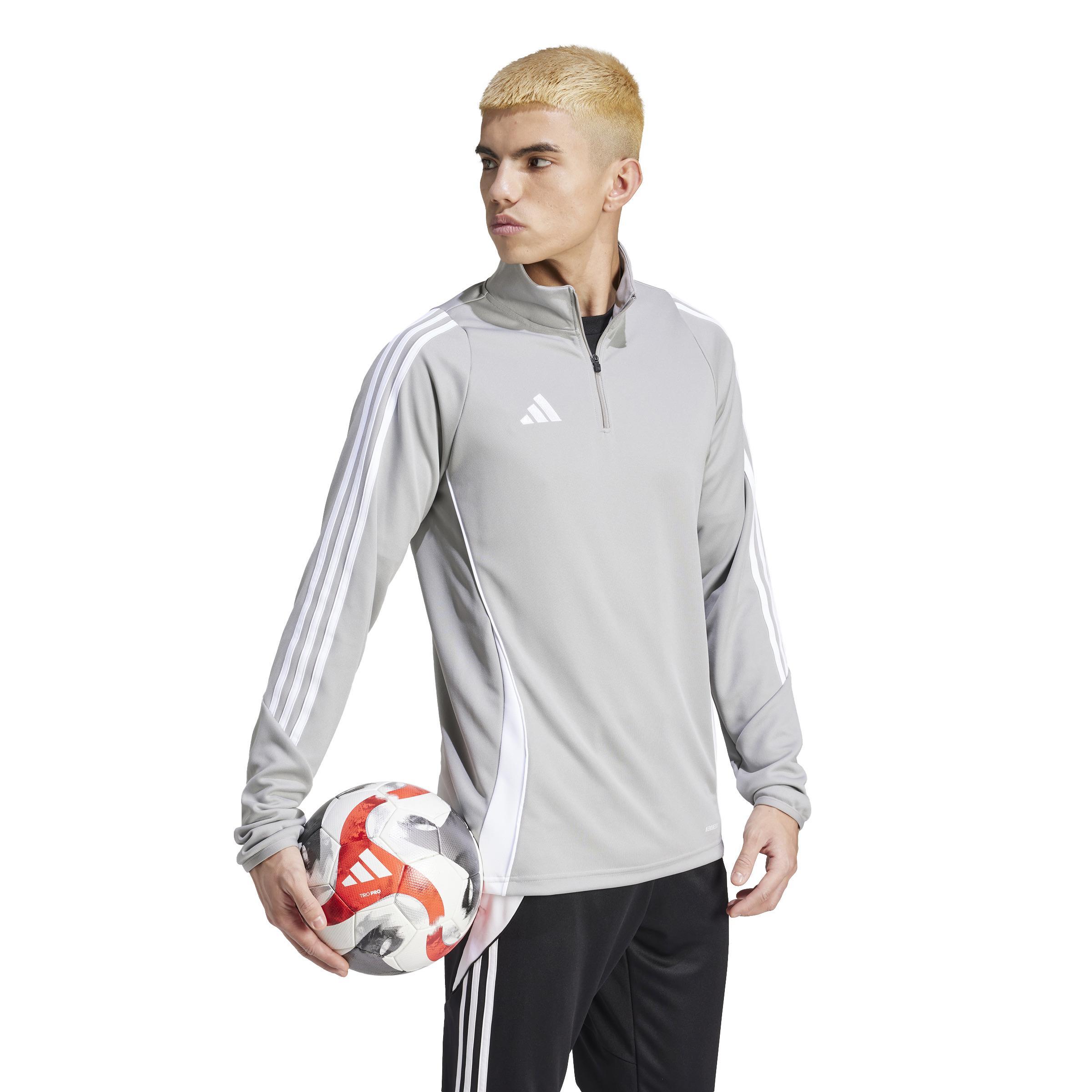 ADIDAS TIRO 24 FELPA ALLENAMENTO UOMO GRIGIO IS1041