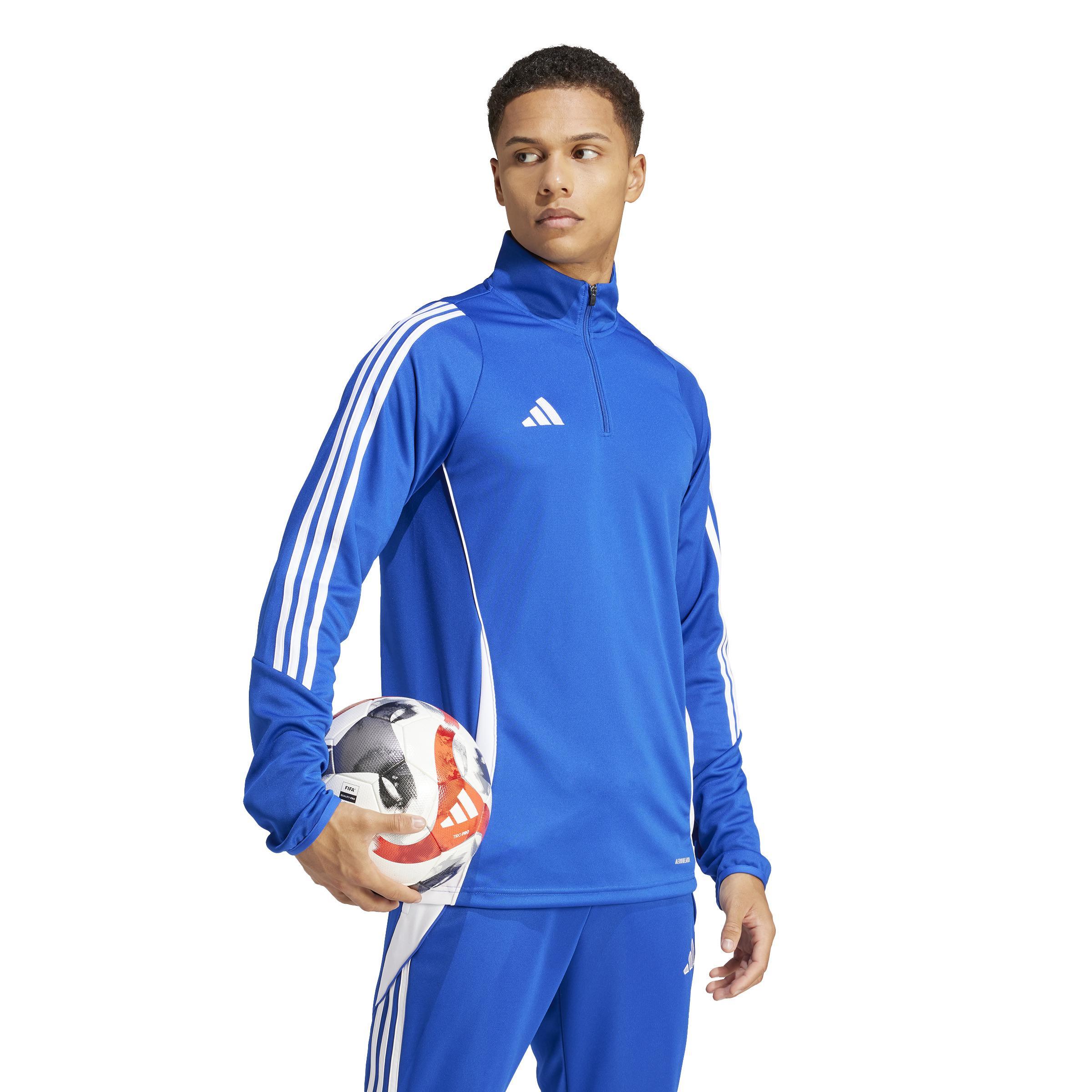 ADIDAS TIRO 24 FELPA ALLENAMENTO UOMO BLU ROYAL IS1042