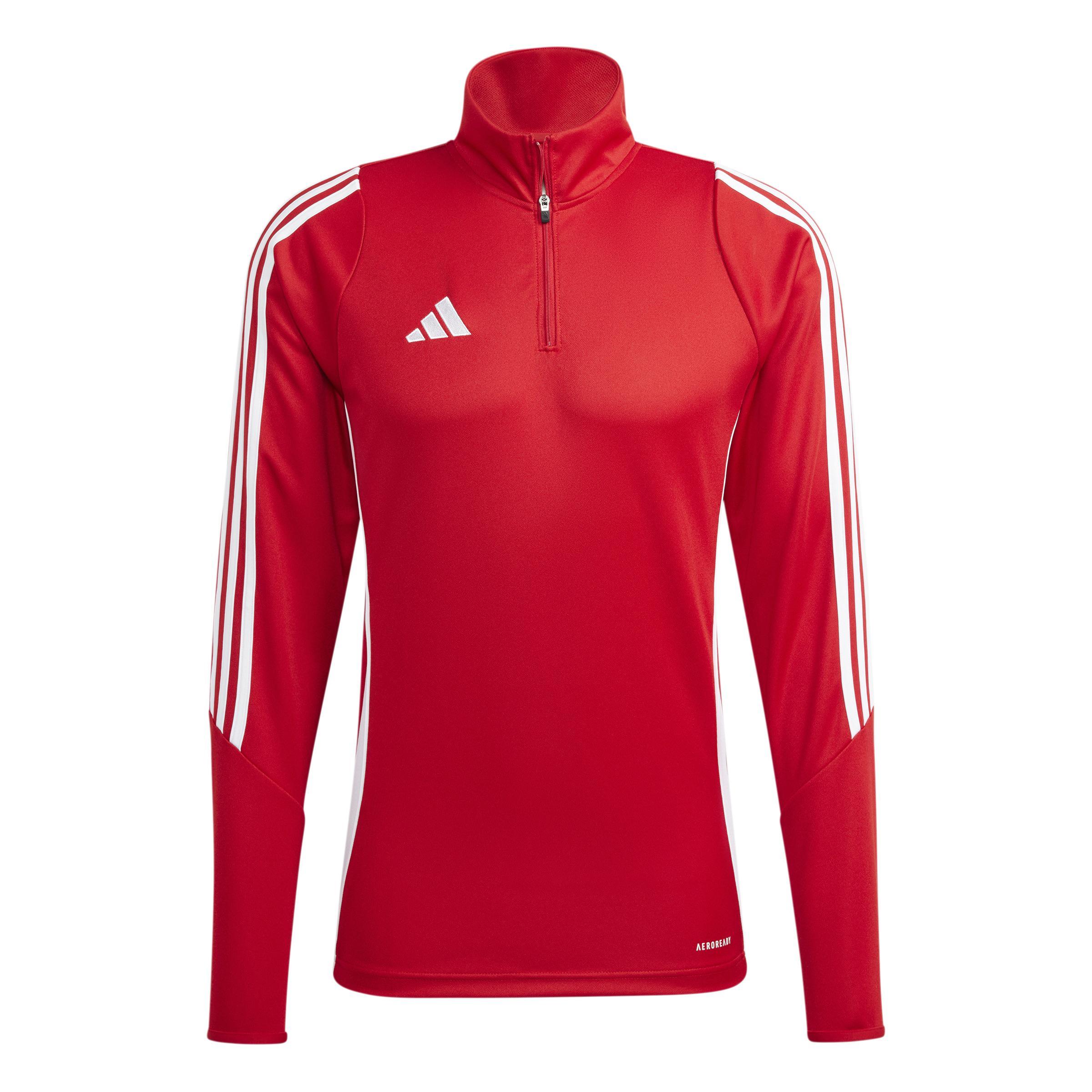 ADIDAS TIRO 24 FELPA ALLENAMENTO UOMO ROSSO IS1045