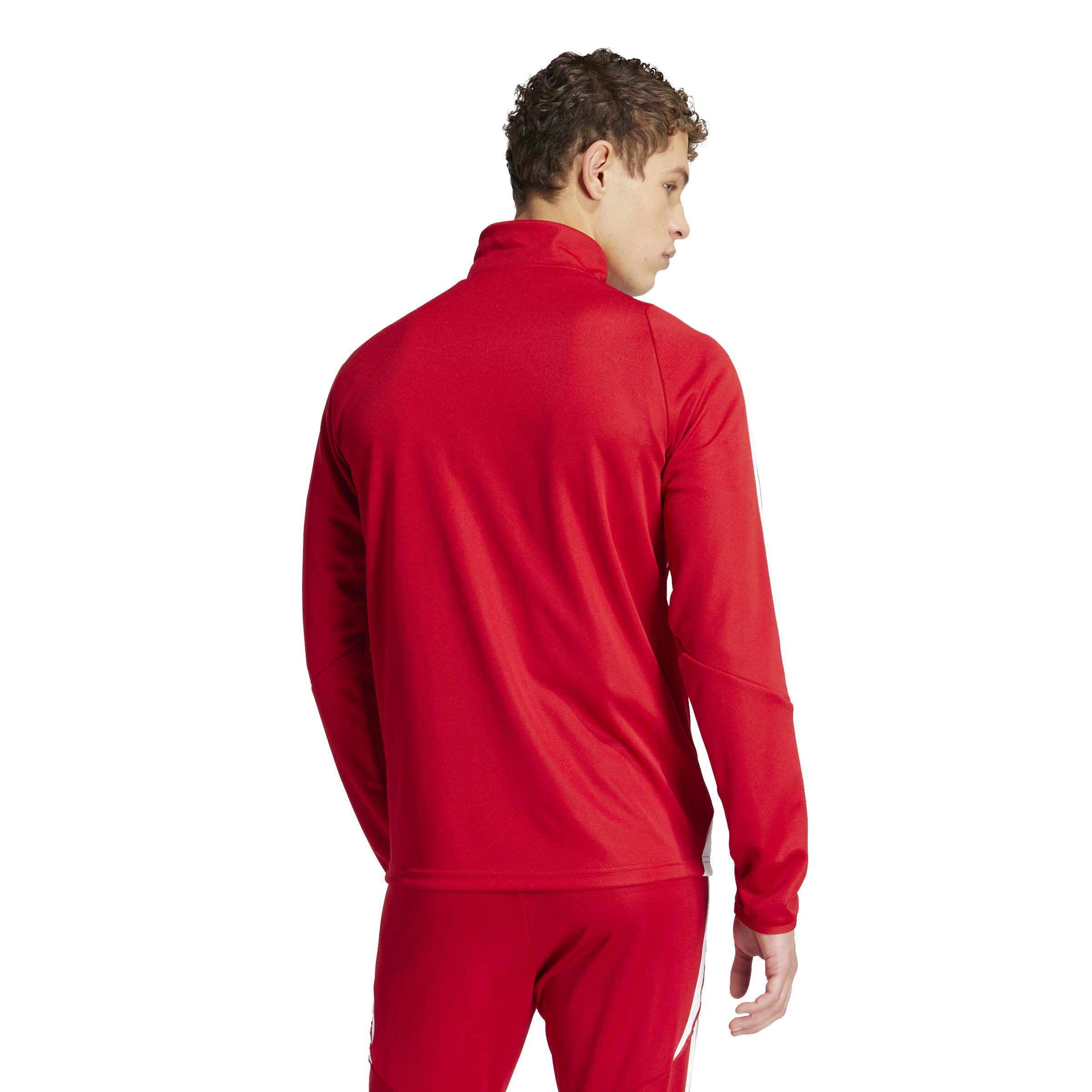 ADIDAS TIRO 24 FELPA ALLENAMENTO UOMO ROSSO IS1045