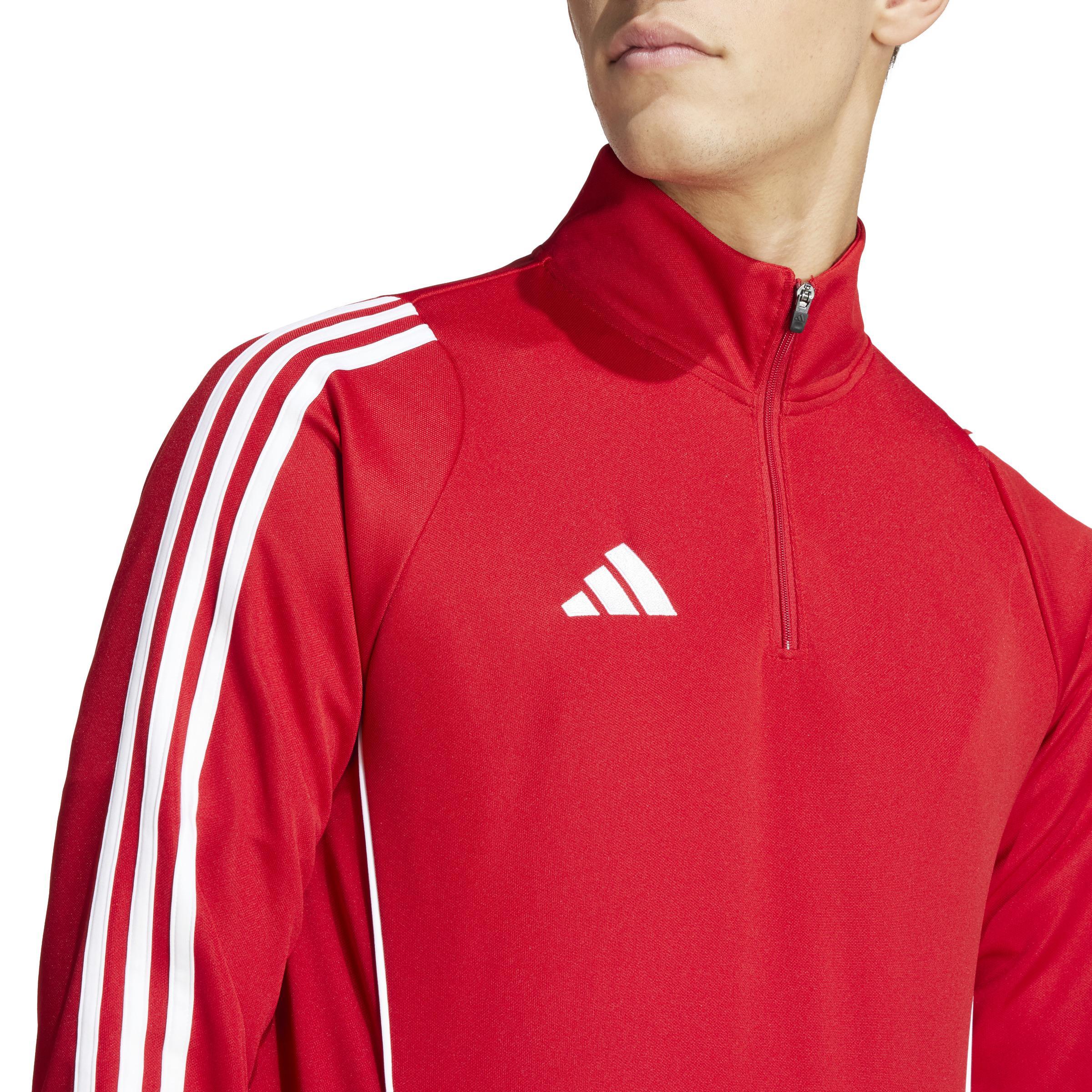 ADIDAS TIRO 24 FELPA ALLENAMENTO UOMO ROSSO IS1045