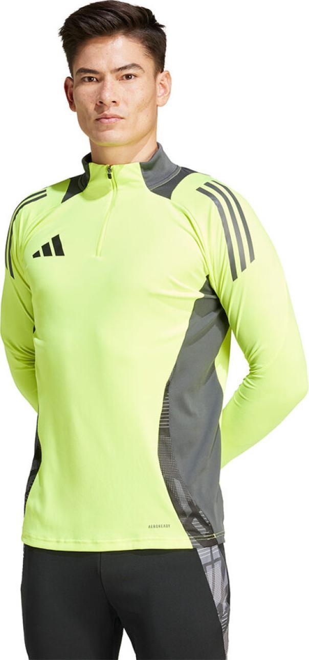 ADIDAS TIRO 24 COMPETITION FELPA ALLENAMENTO UOMO GIALLO FLUO IS1642