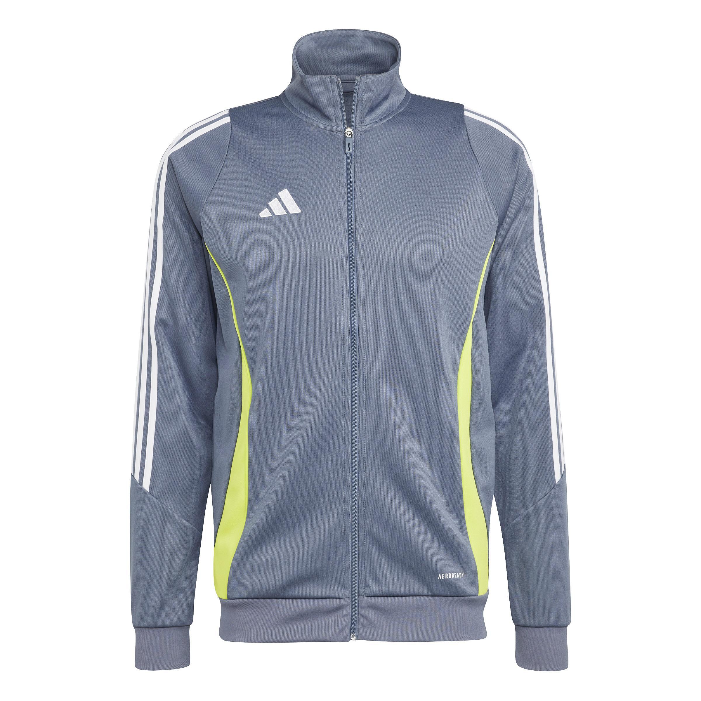 ADIDAS TIRO 24 GIACCA RAPPRESENTANZA UOMO GRIGIO VERDE FLUO IV6939