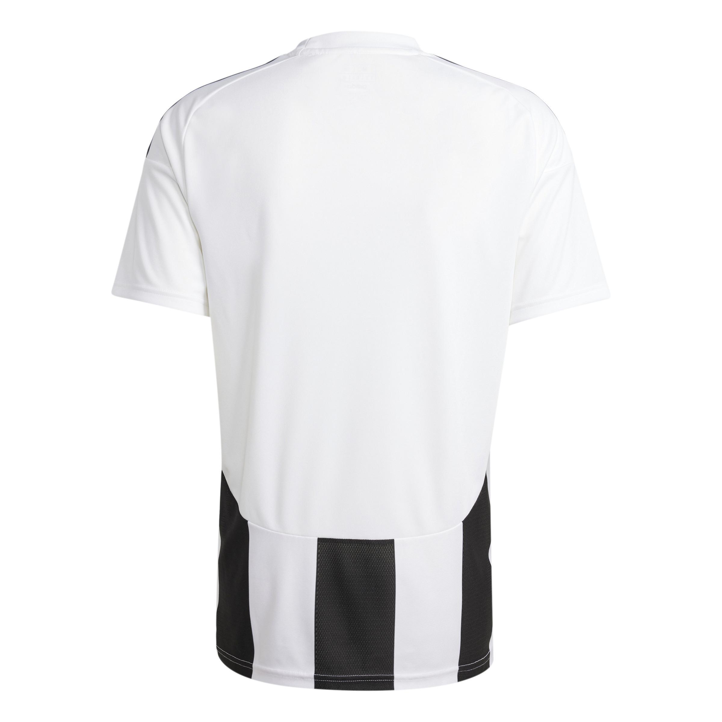 ADIDAS STRIPED 24 MAGLIA UOMO BIANCO NERO IW2143