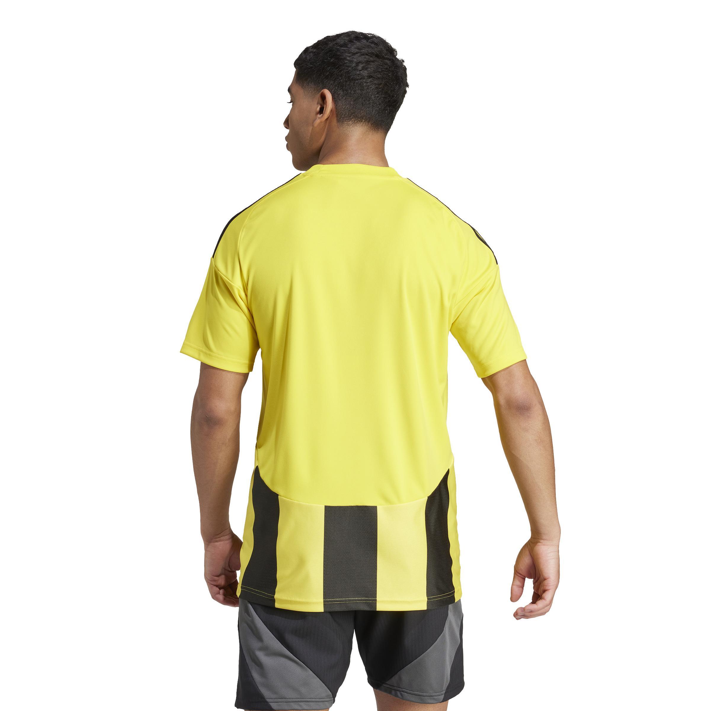 ADIDAS STRIPED 24 MAGLIA UOMO GIALLO NERO IW2146