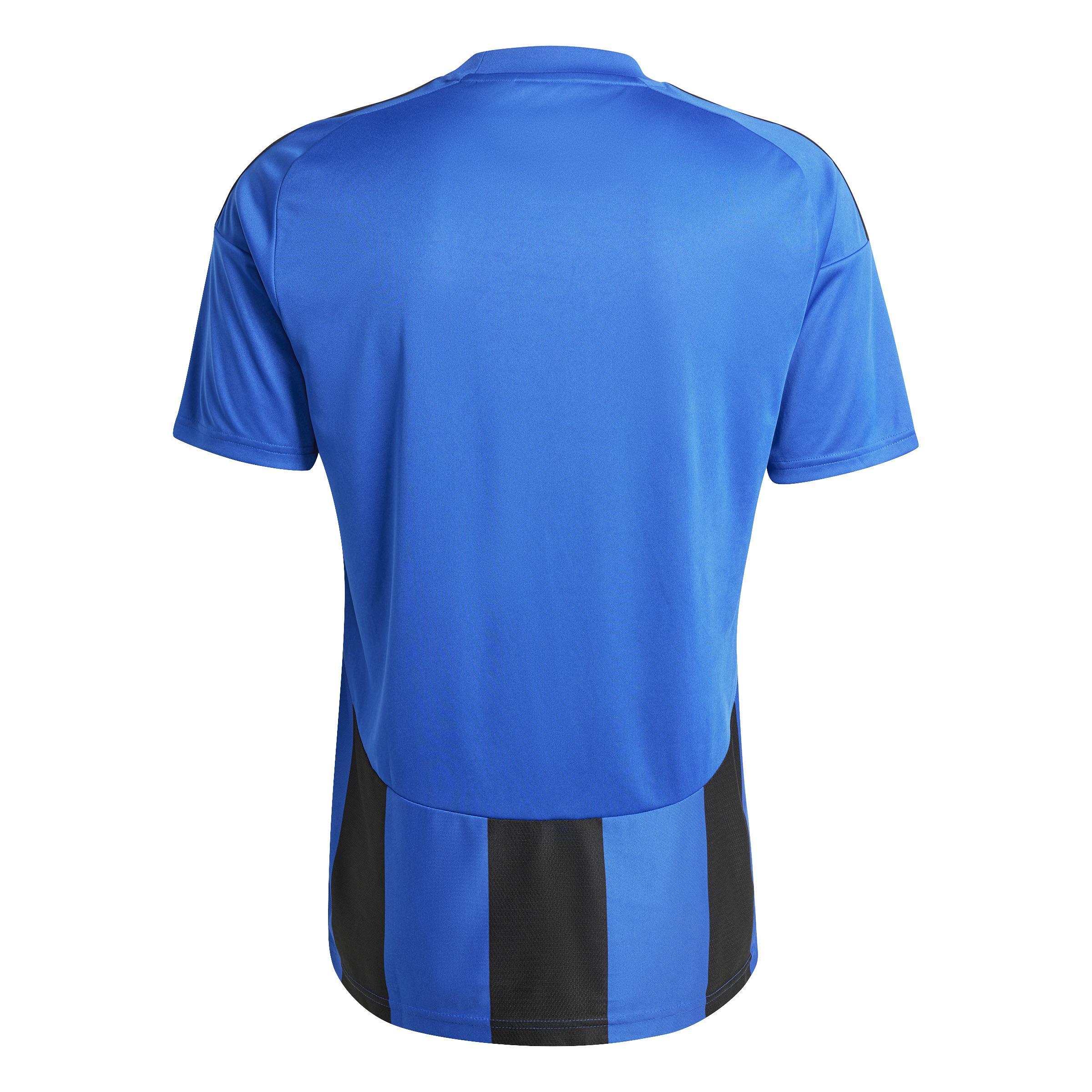 ADIDAS STRIPED 24 MAGLIA UOMO NERO AZZURRO IW2147