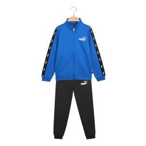 Ess+ tape sweat suit fl b jr. - blue