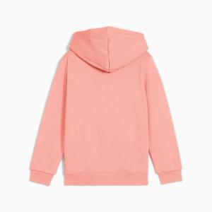 Ess+ logo hoodie fl g jr. - pink