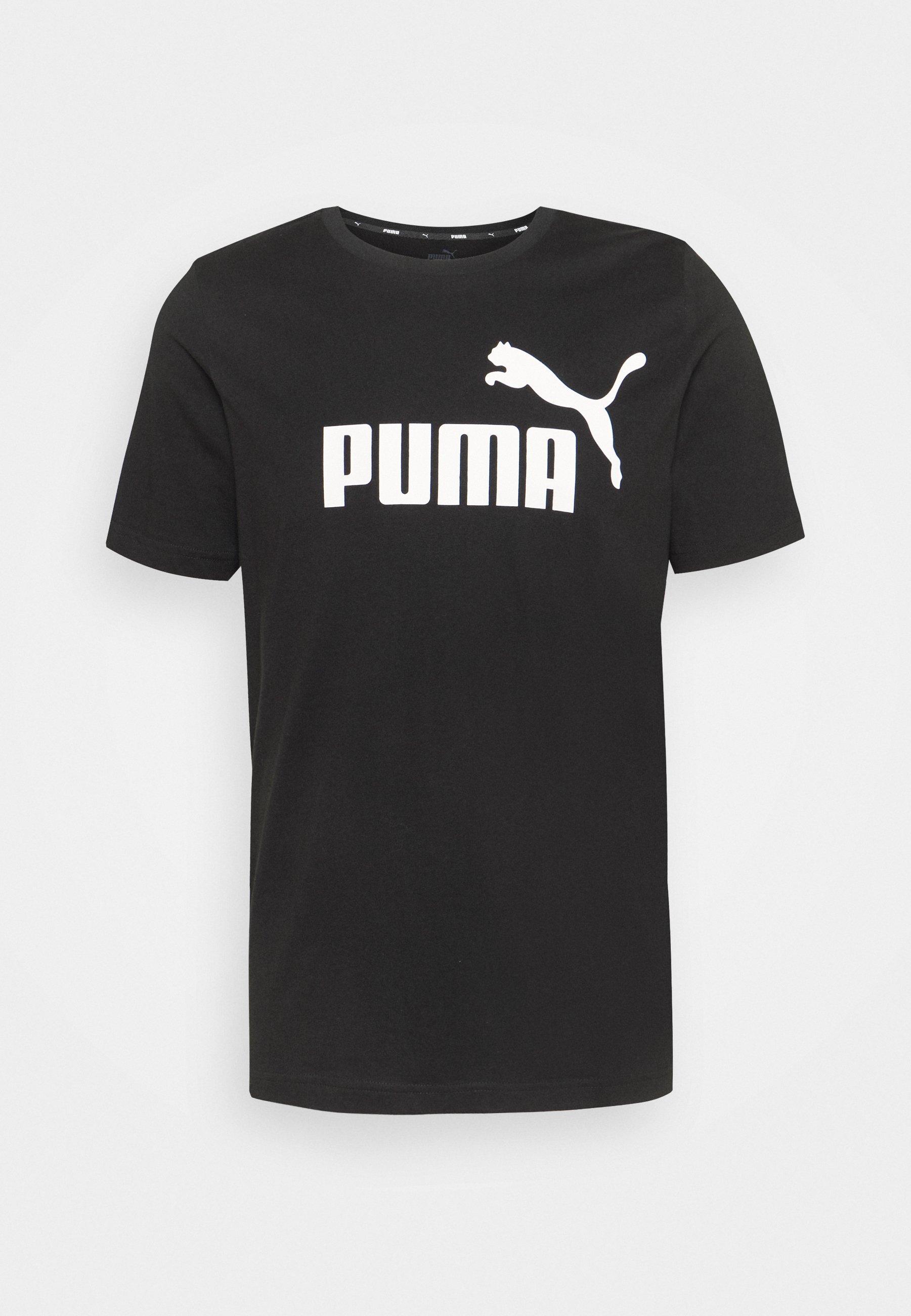 PUMA ESS LOGO TEE - BLACK 586666-01