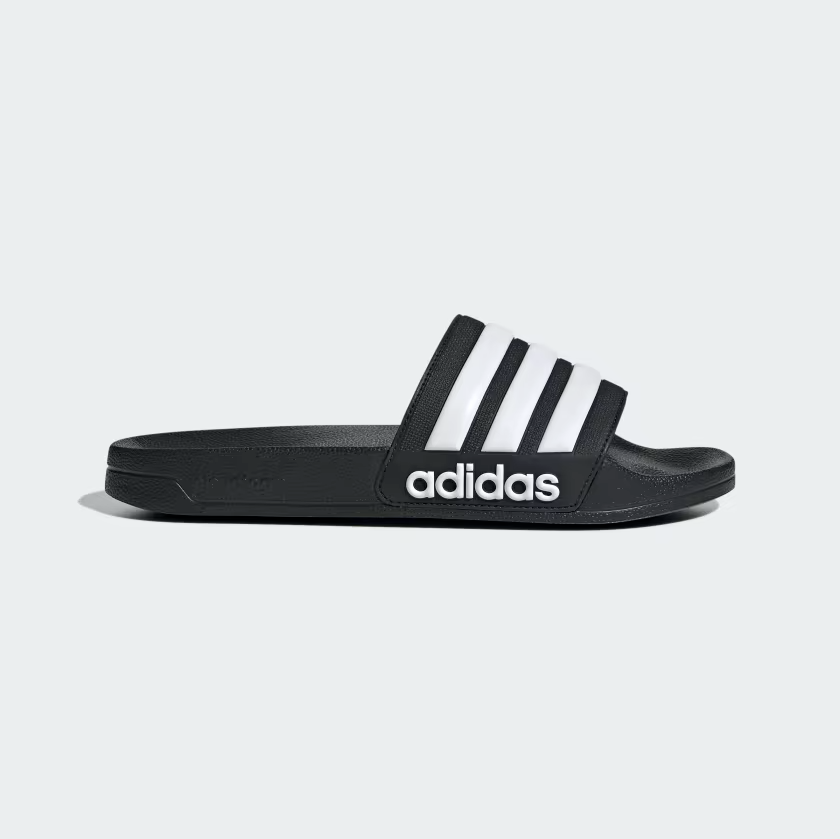 ADIDAS CIABATTA ADILETTE SHOWER NERO BIANCO GZ5922