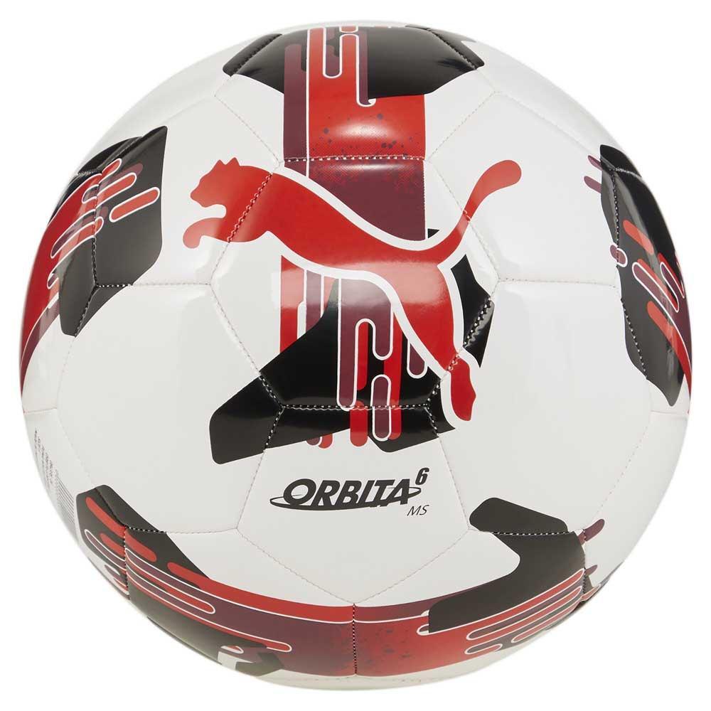 PUMA PALLONE ORBITA 6 MS BIANCO ROSSO 084335-04