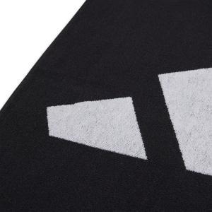 3bar towel larg  asciugamano unisex nero