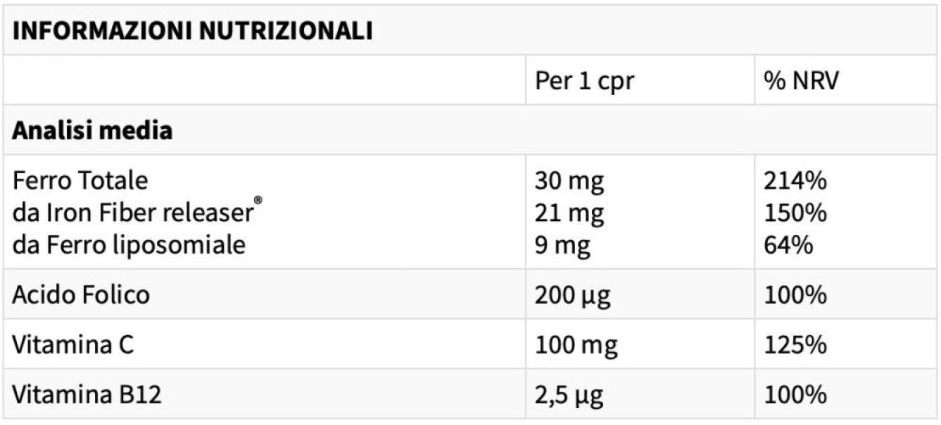 ethic sport ethicsport ferro 30 cpr 1 g ironfiber - foto 3