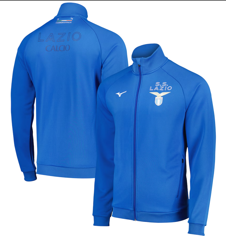 MIZUNO SPECIAL TRACK JACKET LAZIO 24 CELESTE  P2GEA06-22