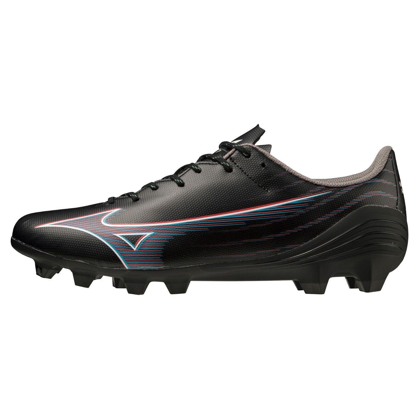 MIZUNO SCARPA ALPHA SELECT MD - BLACK/IGNITION RED P1GA2365-01