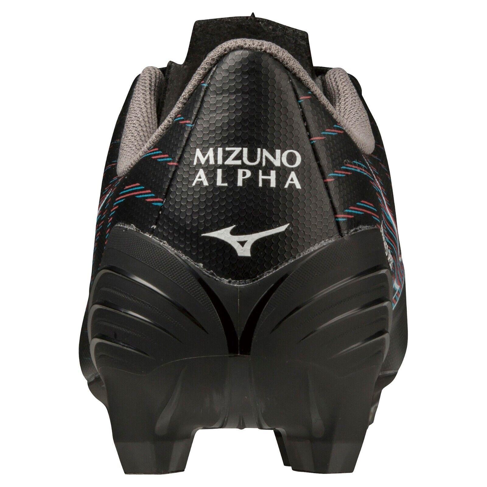 MIZUNO SCARPA ALPHA SELECT MD - BLACK/IGNITION RED P1GA2365-01