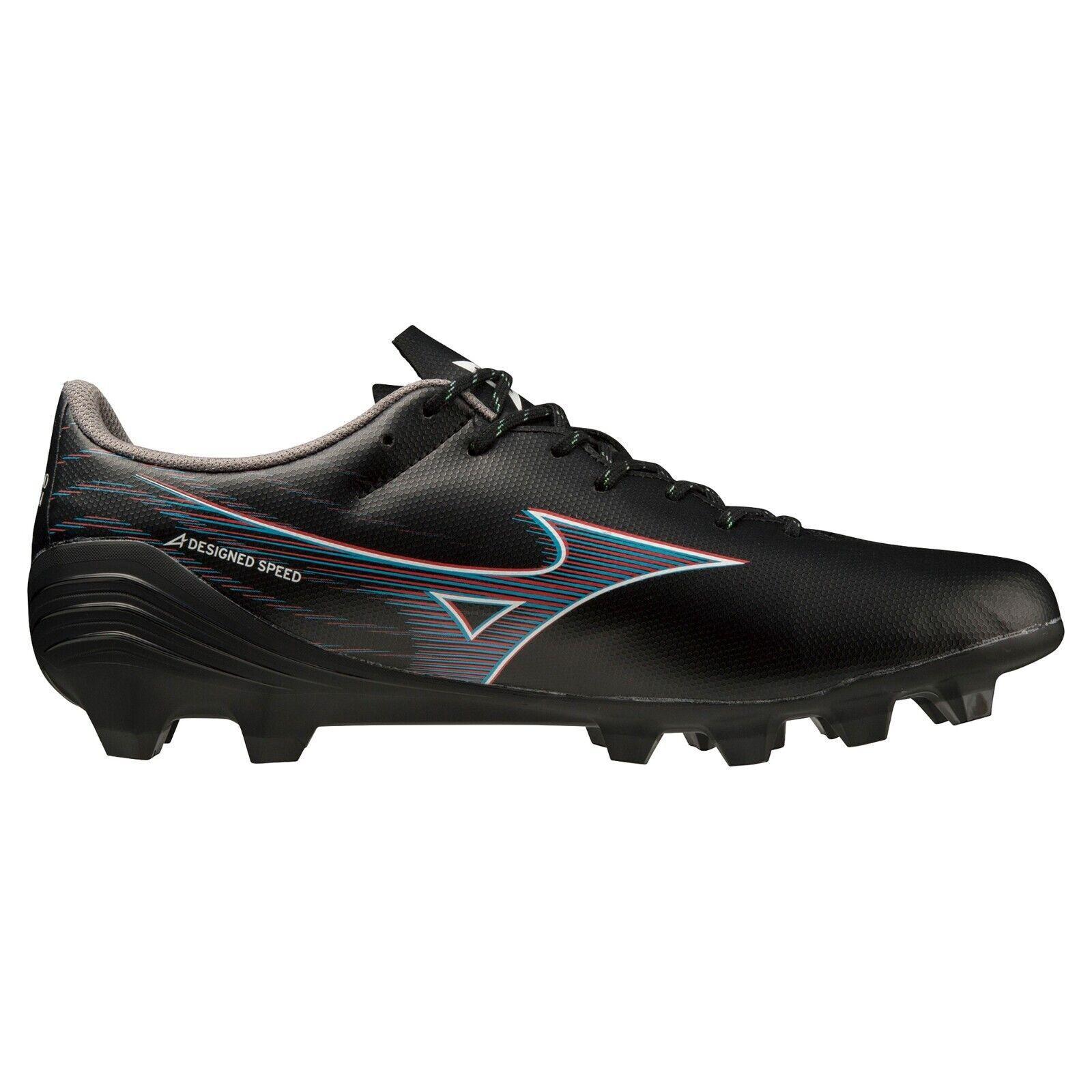 MIZUNO SCARPA ALPHA SELECT MD - BLACK/IGNITION RED P1GA2365-01