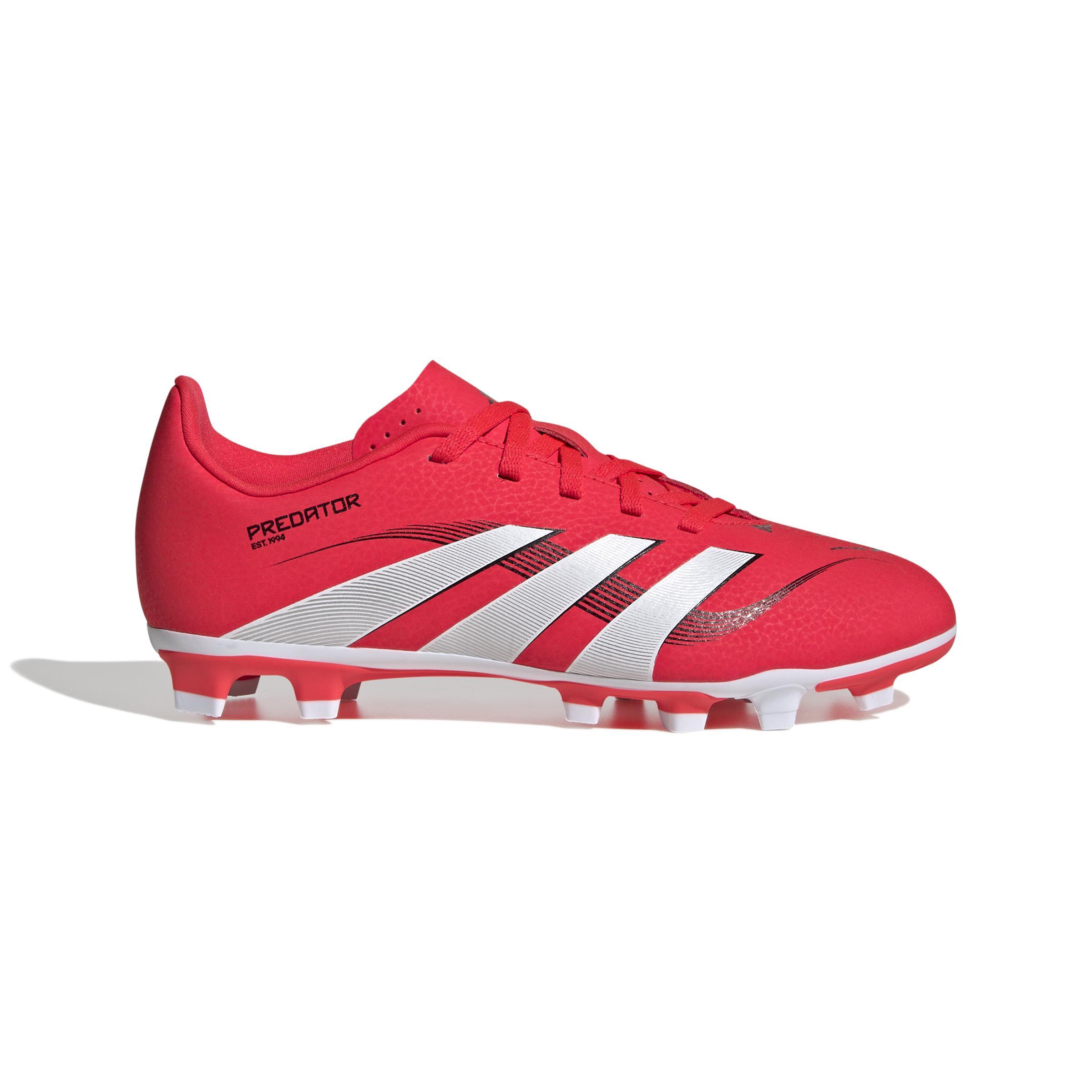 adidas adidas scarpa predator club fg/mg jr. - lucred/ftwwht - foto 1