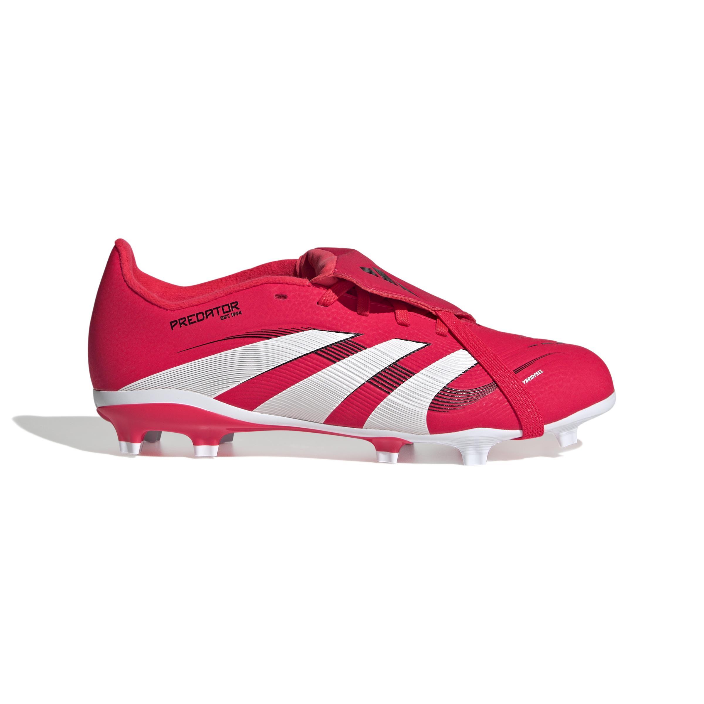 adidas adidas scarpa predator league ft fg jr. - lucred/ftwwht - foto 1