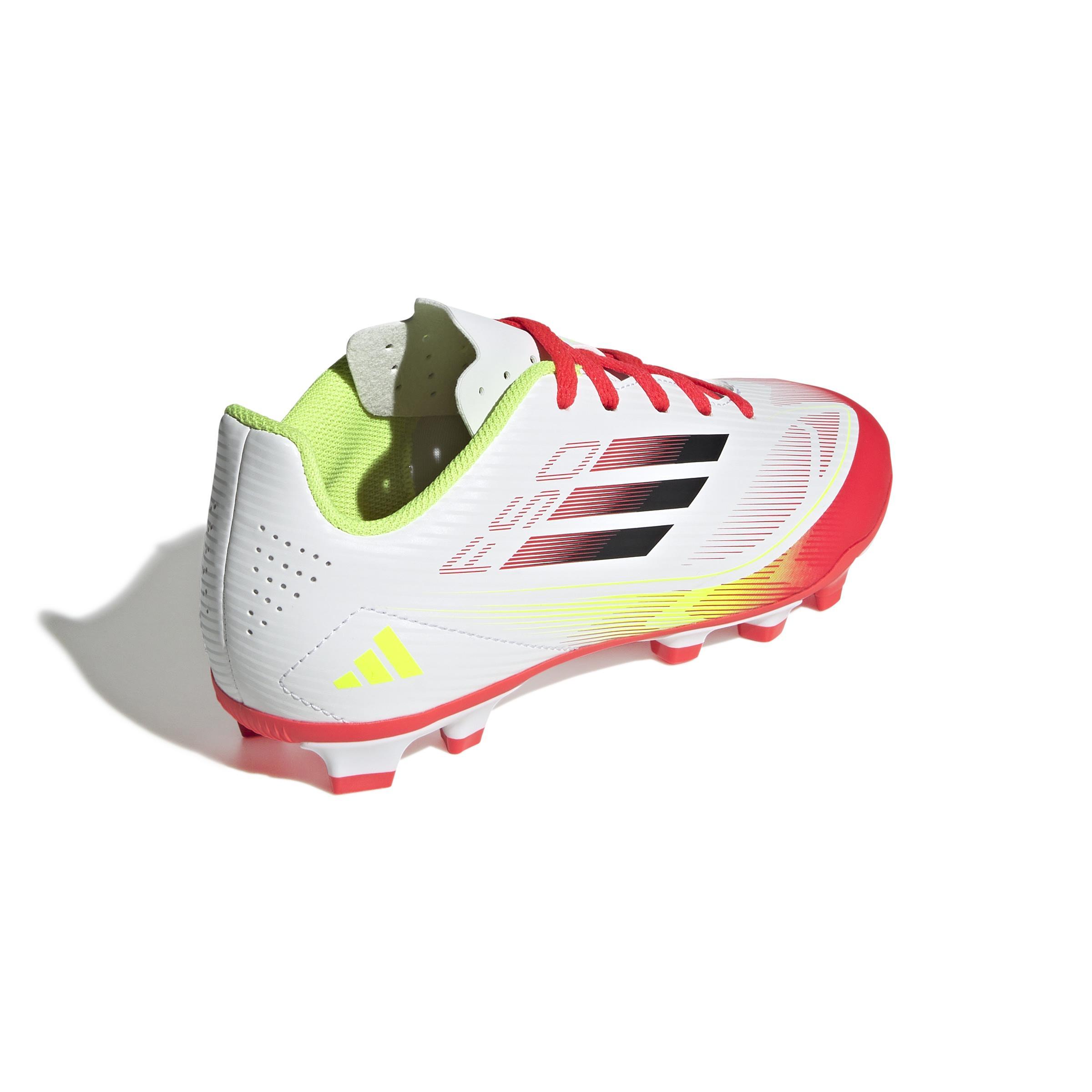 adidas adidas scarpa f50 club fg/mg jr - ftwwht/cblack - foto 4