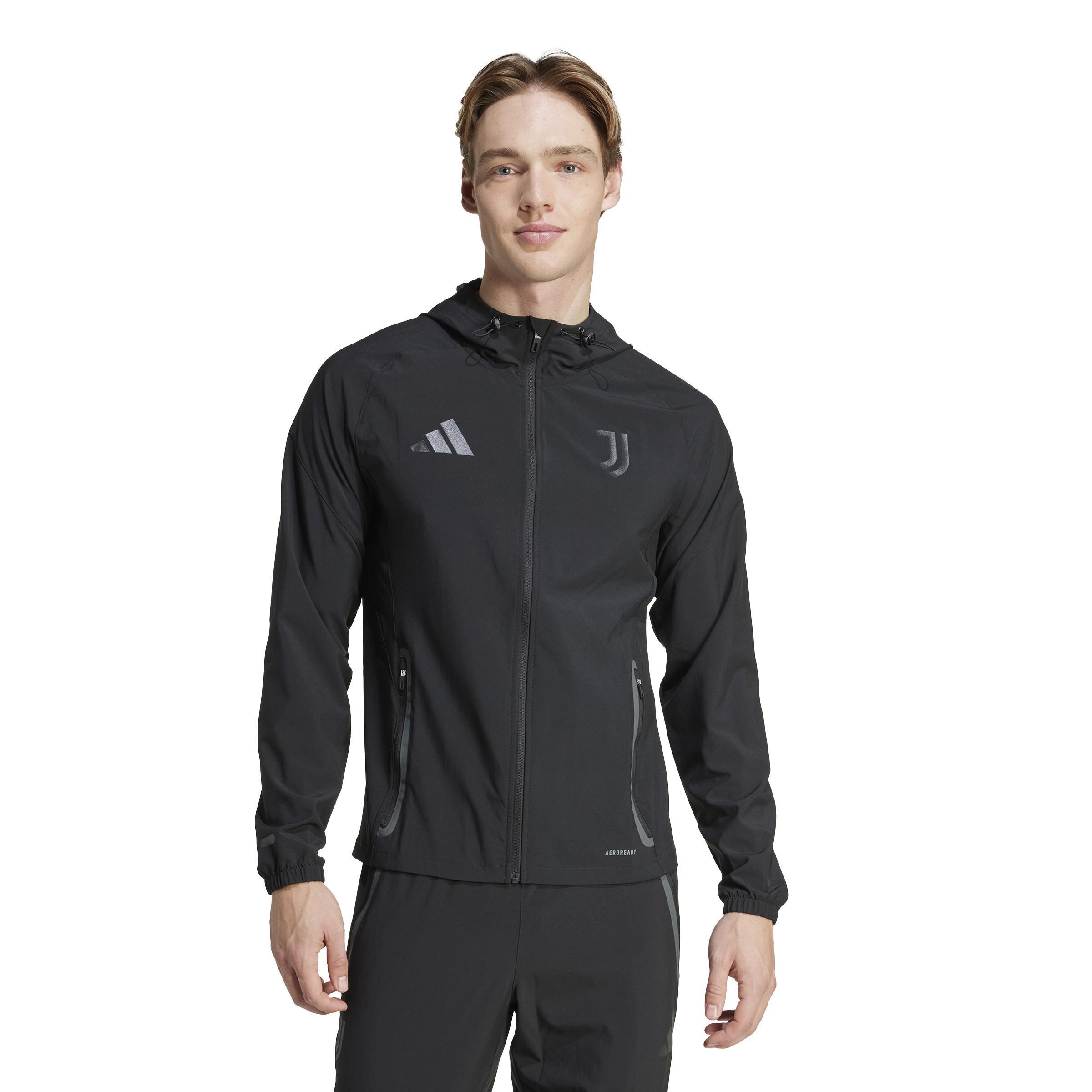 adidas adidas jacket juve tiro vt 24/25 - black - foto 2