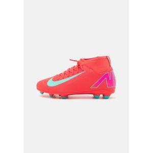 Scarpa mercurial superfly 10 club jr. - ember glow/aurora green