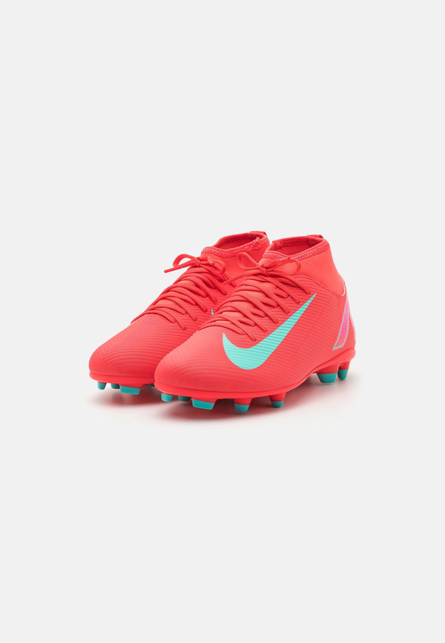 nike nike scarpa mercurial superfly 10 club jr. - ember glow/aurora green - foto 2