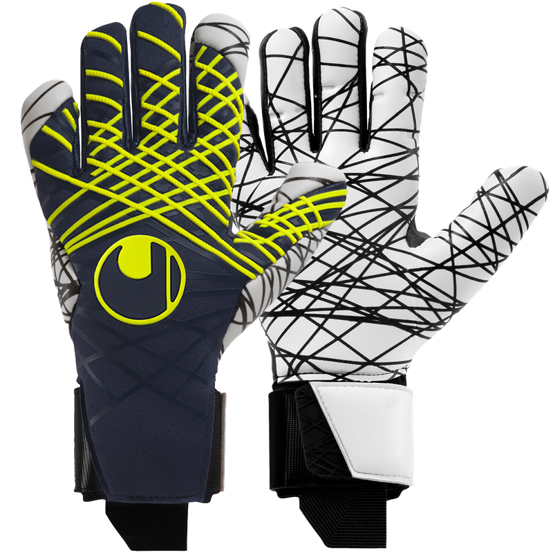 UHLSPORT GUANTI PREDICTION ULTRAGRIP HN - NAVY/WHITE/FLUO YELLOW 1011328-01