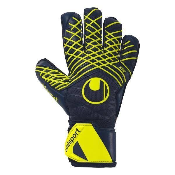 UHLSPORT GUANTI PREDICTION SUPERSOFT HN - NAVY/WHITE/FLUO YELLOW 1011334-01