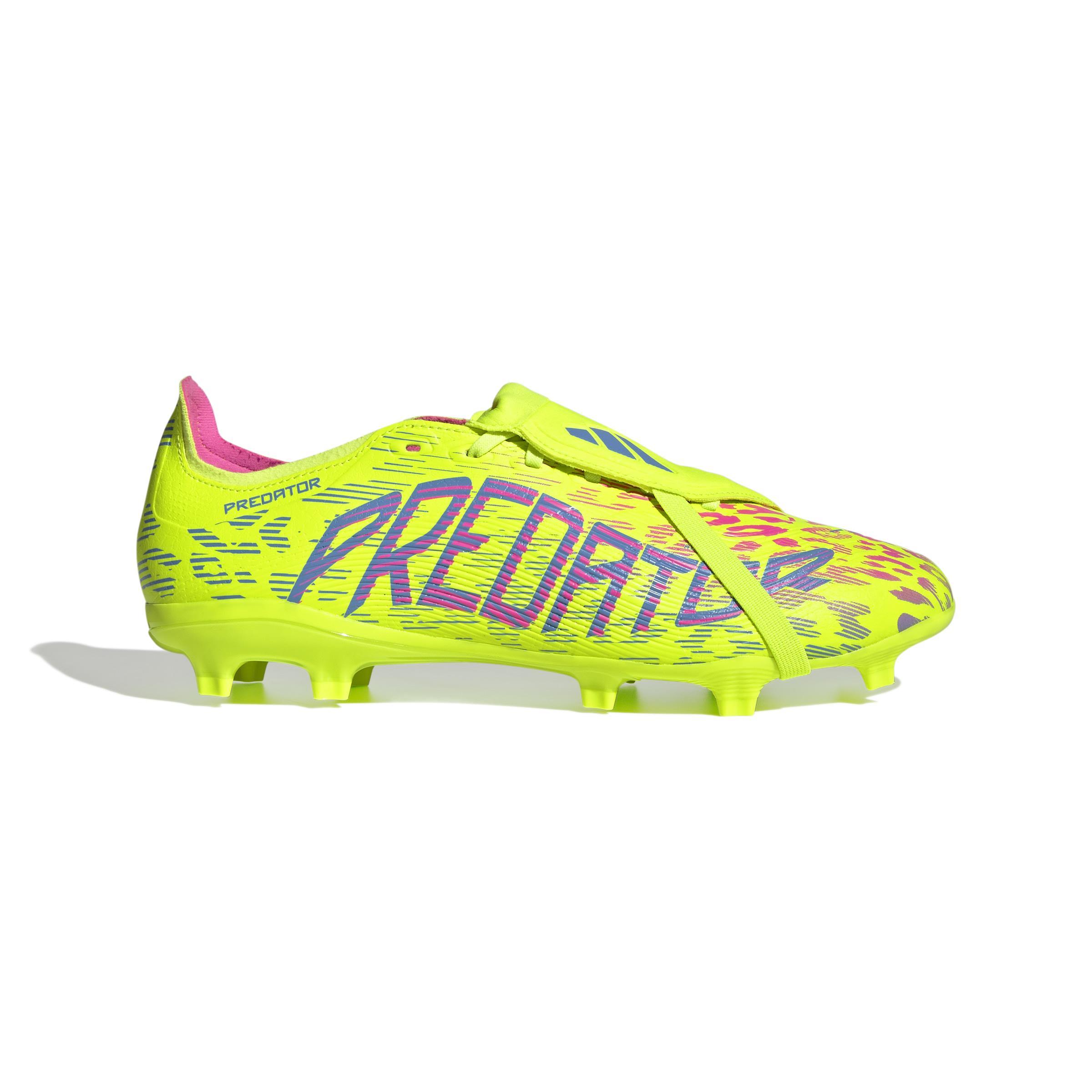 adidas adidas scarpa predator league ft fg/mg - lucid lemon/blue fusion - foto 1