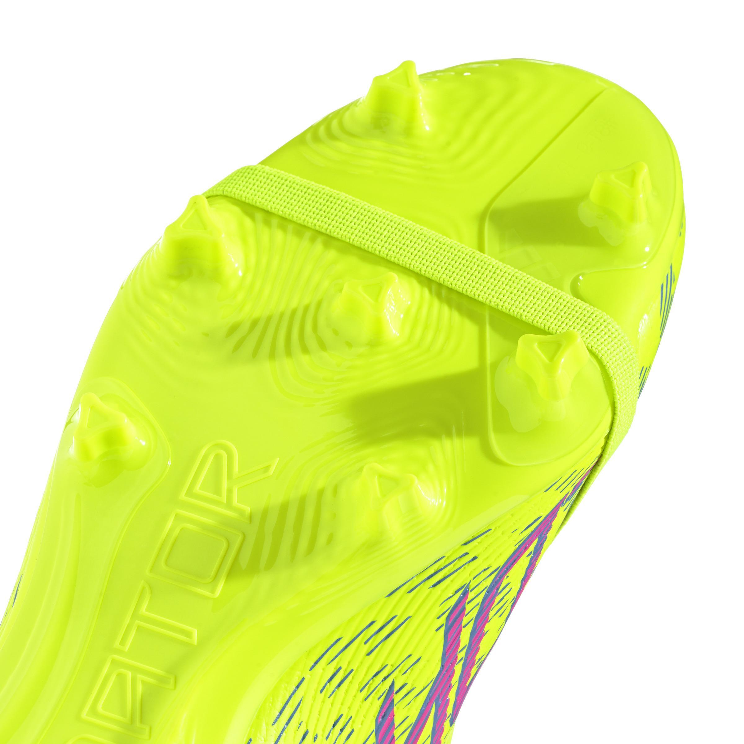 adidas adidas scarpa predator league ft fg/mg - lucid lemon/blue fusion - foto 5