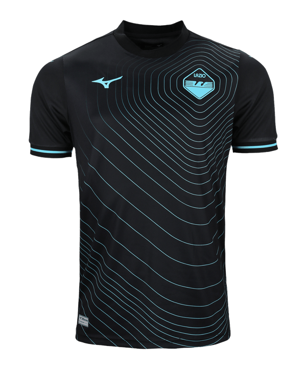 MIZUNO 2024/25 THIRD SS JERSEY LAZIO - BLACK P2GABX09-09