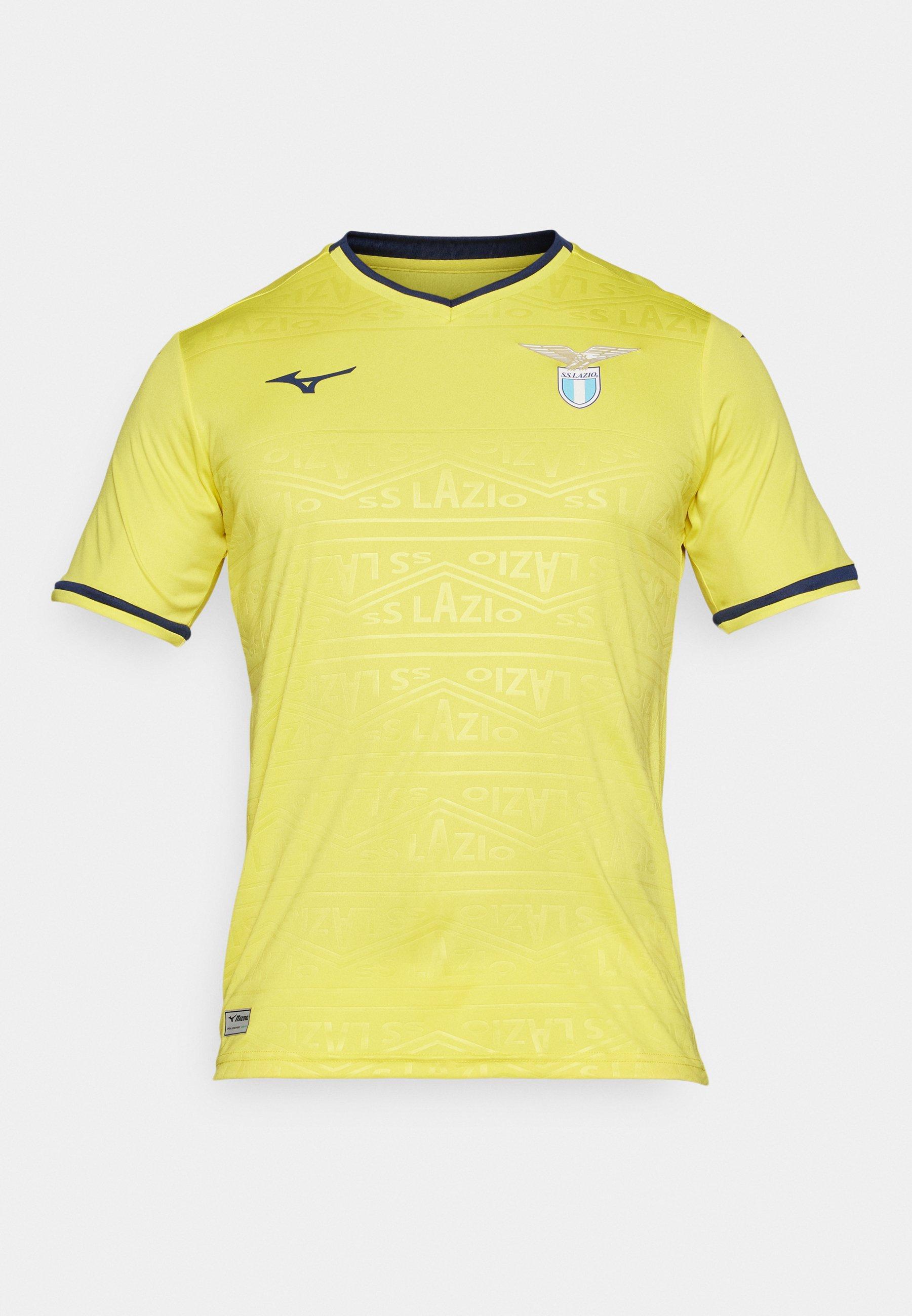 MIZUNO 2024/25 AWAY SS JERSEY LAZIO JR - TUSCAN YELLOW P2GABY08-43