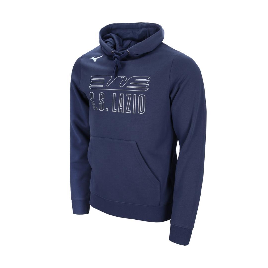 mizuno mizuno 2024/25 over the head hoodie (2) lazio - navy - foto 1