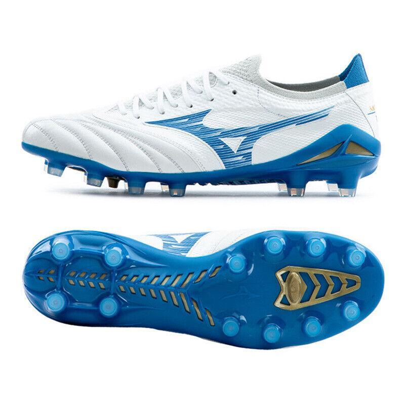 MIZUNO SCARPA MORELIA NEO BETA ELITE MD UOMO BIANCO BLU P1GA2442-25