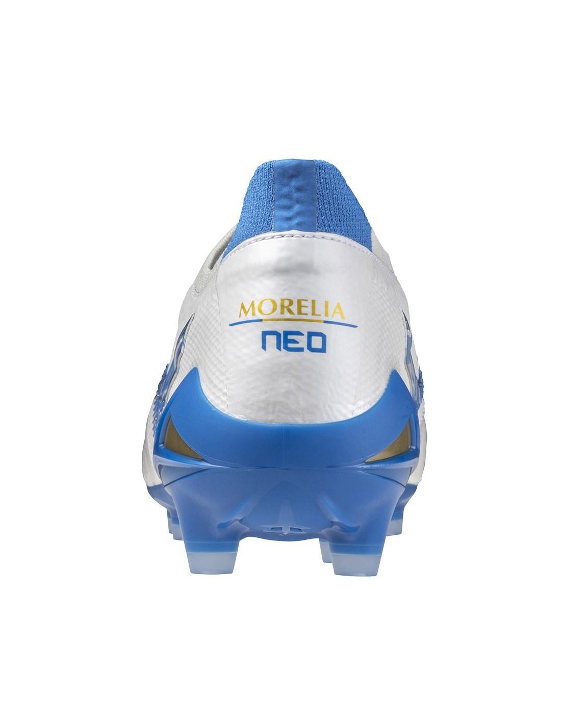 MIZUNO SCARPA MORELIA NEO BETA JAPAN MD - WHITE/LASERBLUE P1GA2440-25