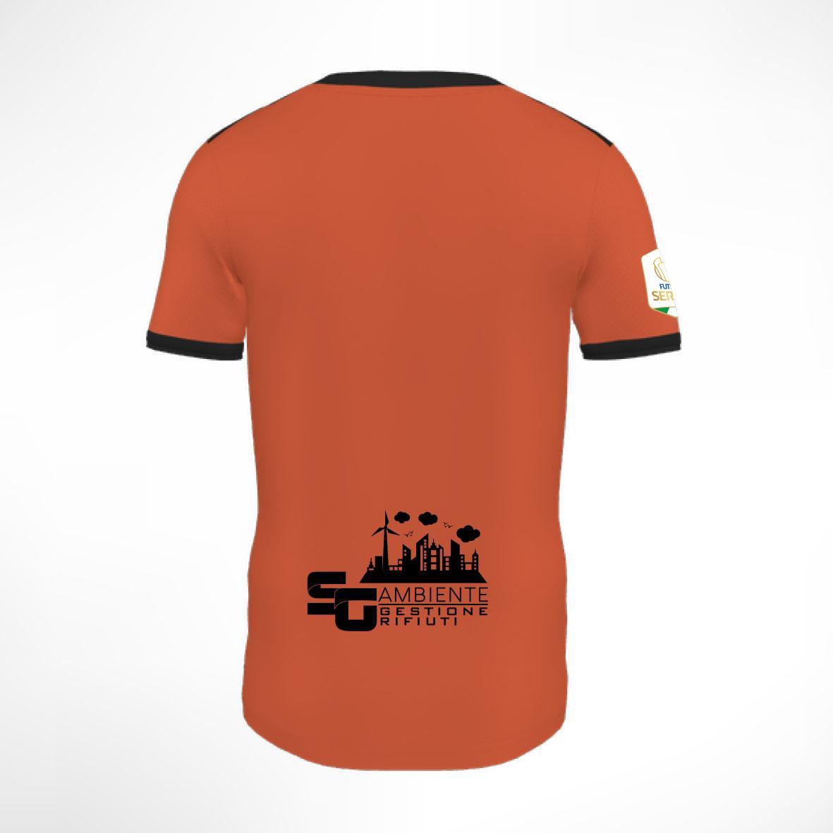 ECOCITY GENZANO ADIDAS MAGLIA GARA HOME - ARANCIO/NERO