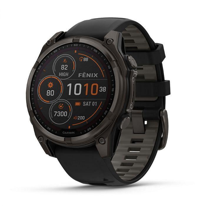 garmin garmin fenix 8 47mm saph solar crbngr - foto 1