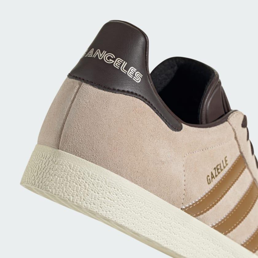 adidas adidas scarpa gazelle mls - linen/goloch - foto 4