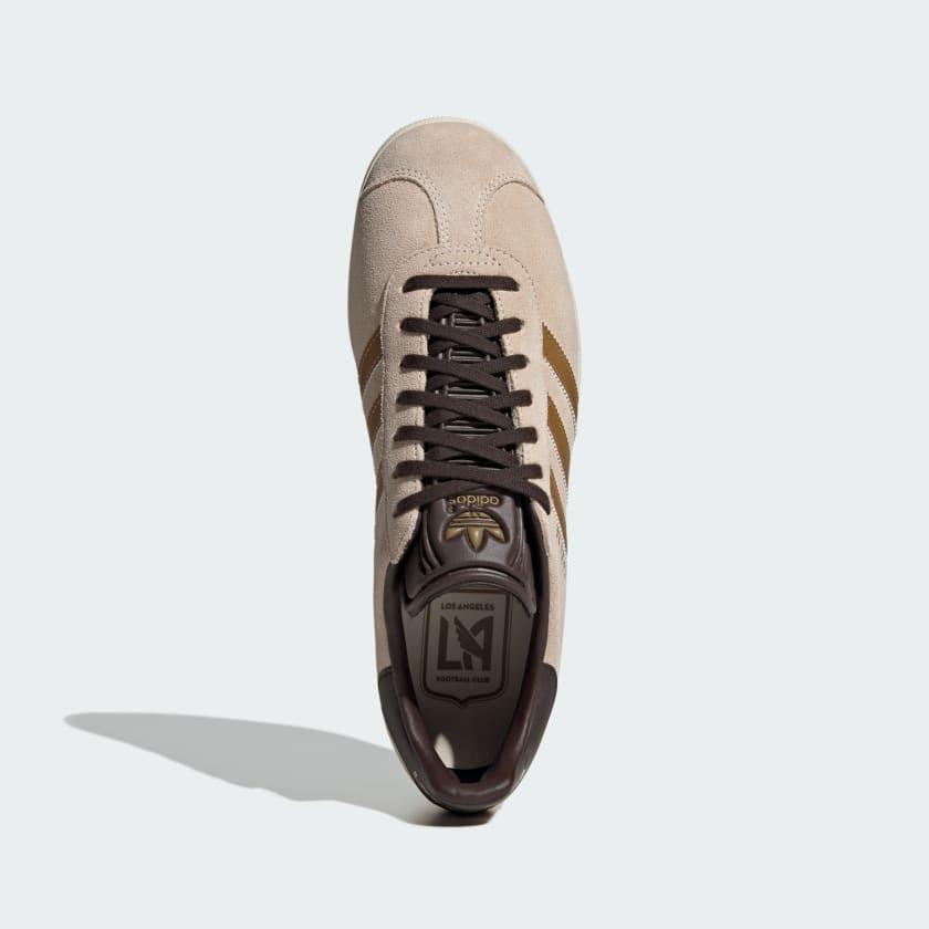 adidas adidas scarpa gazelle mls - linen/goloch - foto 5