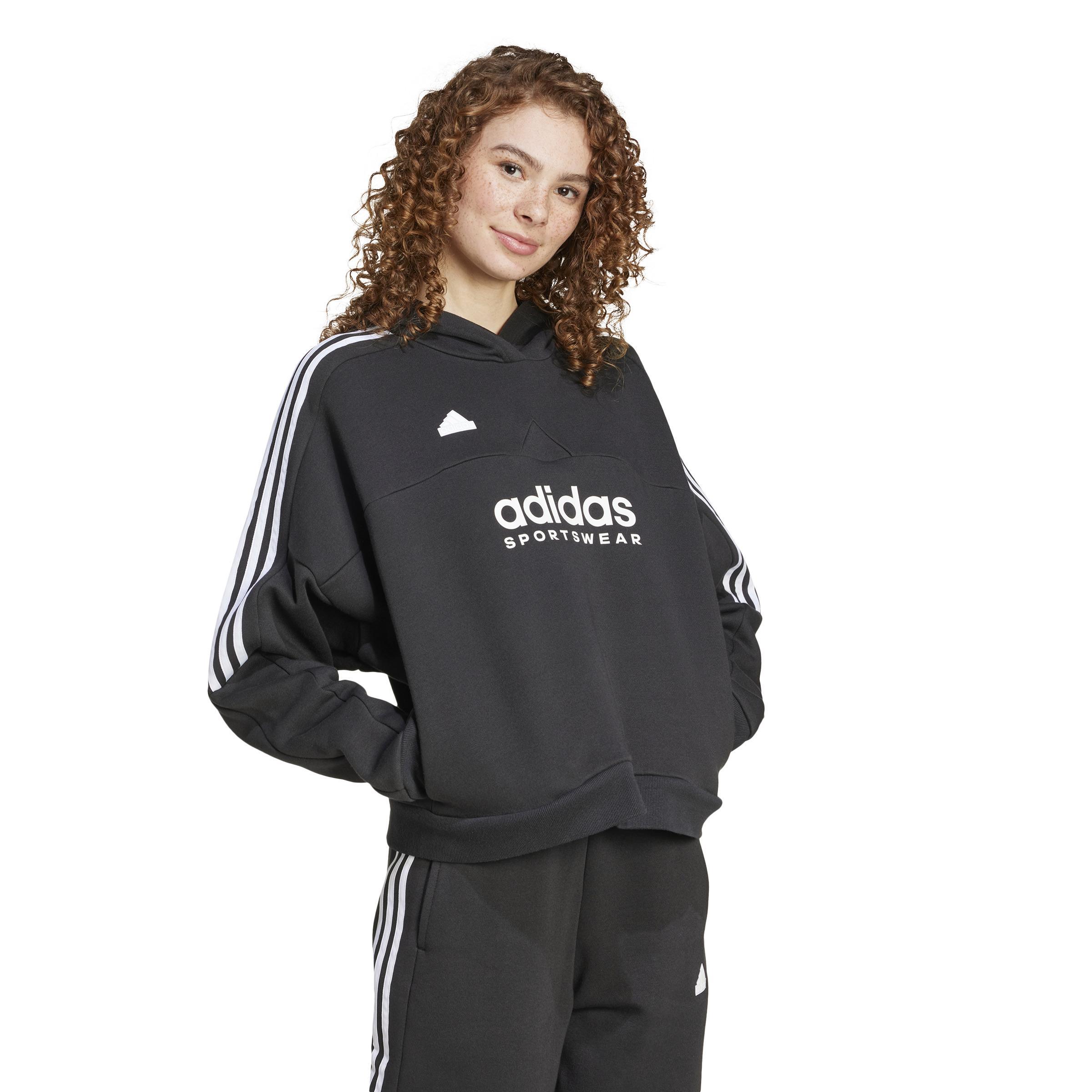 adidas adidas w tiro fl hd - black/white ix3780 - foto 3