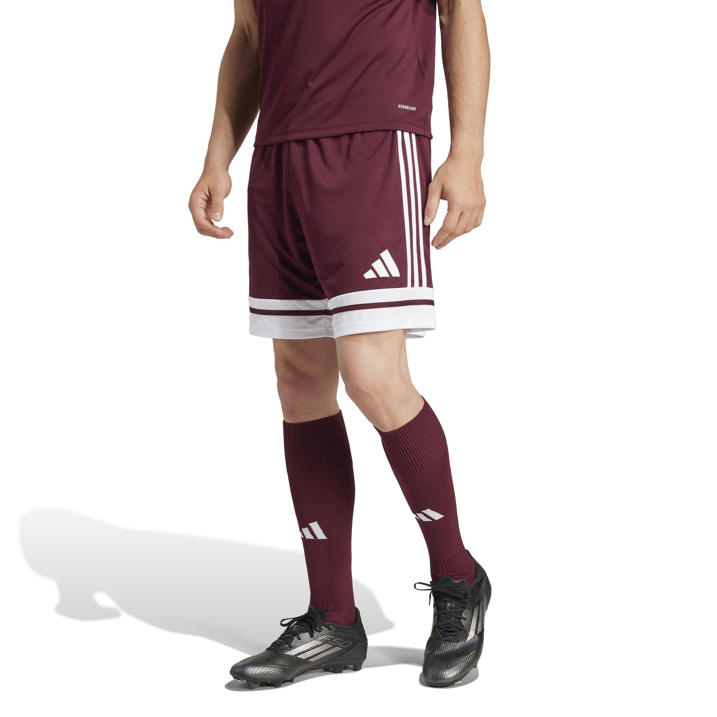 ADIDAS SQUADRA 25 PANTALONCINO UOMO BORDEAUX JC8677