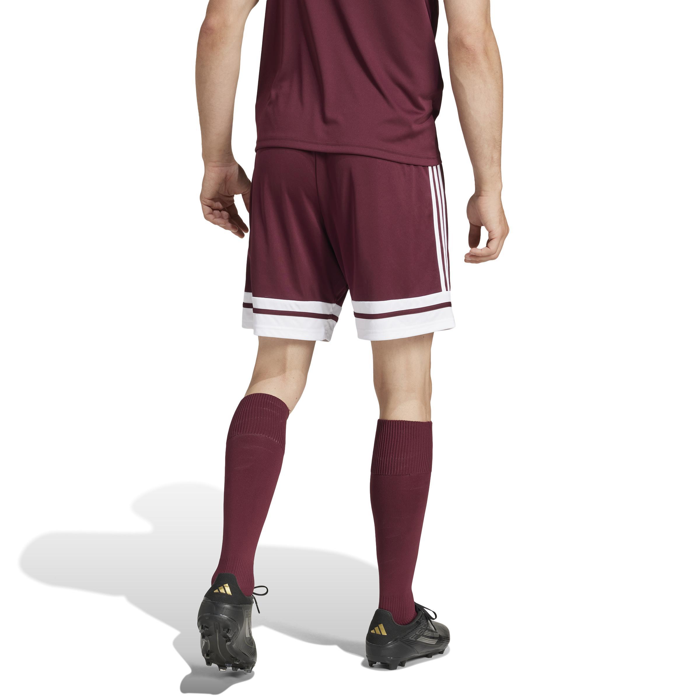 ADIDAS SQUADRA 25 PANTALONCINO UOMO BORDEAUX JC8677