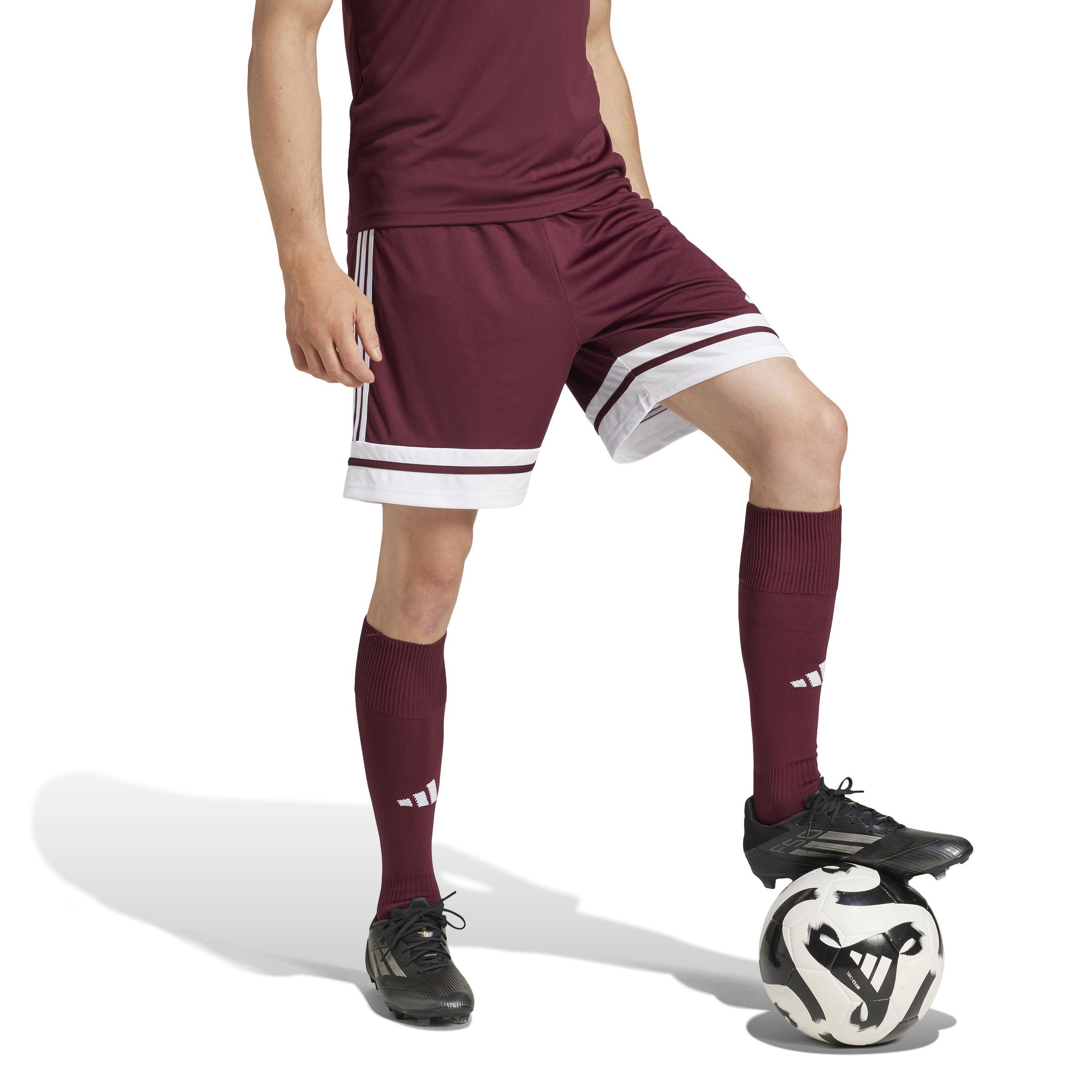 ADIDAS SQUADRA 25 PANTALONCINO UOMO BORDEAUX JC8677