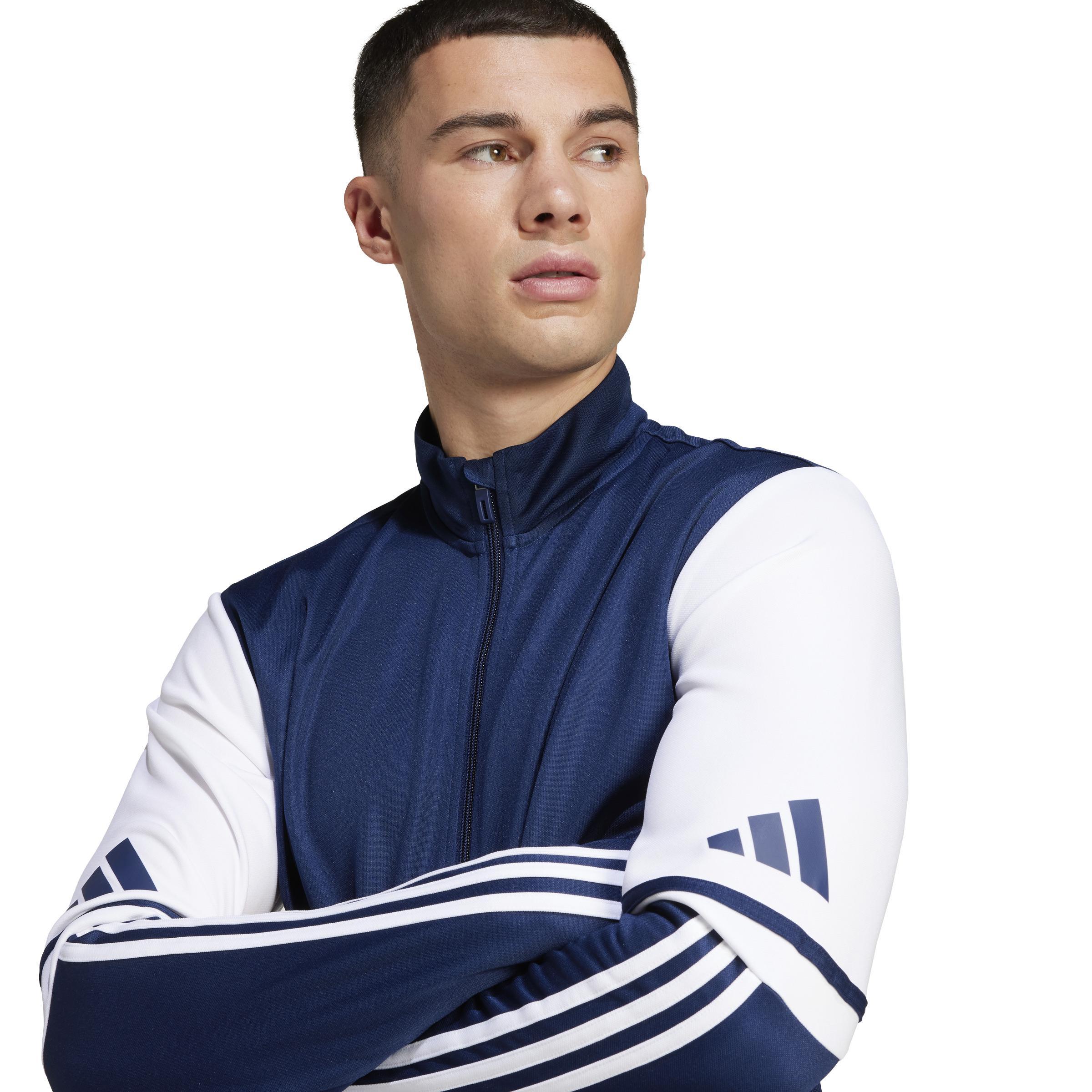 ADIDAS SQUADRA 25 GIACCA RAPPRESENTANZA  ZIP LUNGA BLU SCURO UOMO JD2978