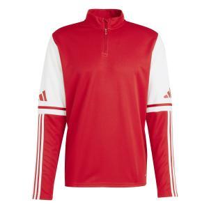 Squadra 25 felpa allenamento mezza zip uomo  rossa