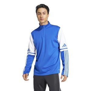 Squadra 25 felpa allenamento mezza zip uomo jd2985 blu royal