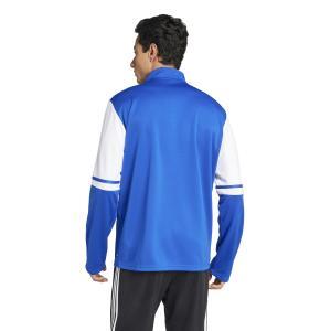 Squadra 25 felpa allenamento mezza zip uomo jd2985 blu royal